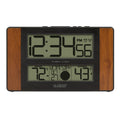 La Crosse Technology 513-1417CH Atomic Digital Clock with Temperature and Moon Phase