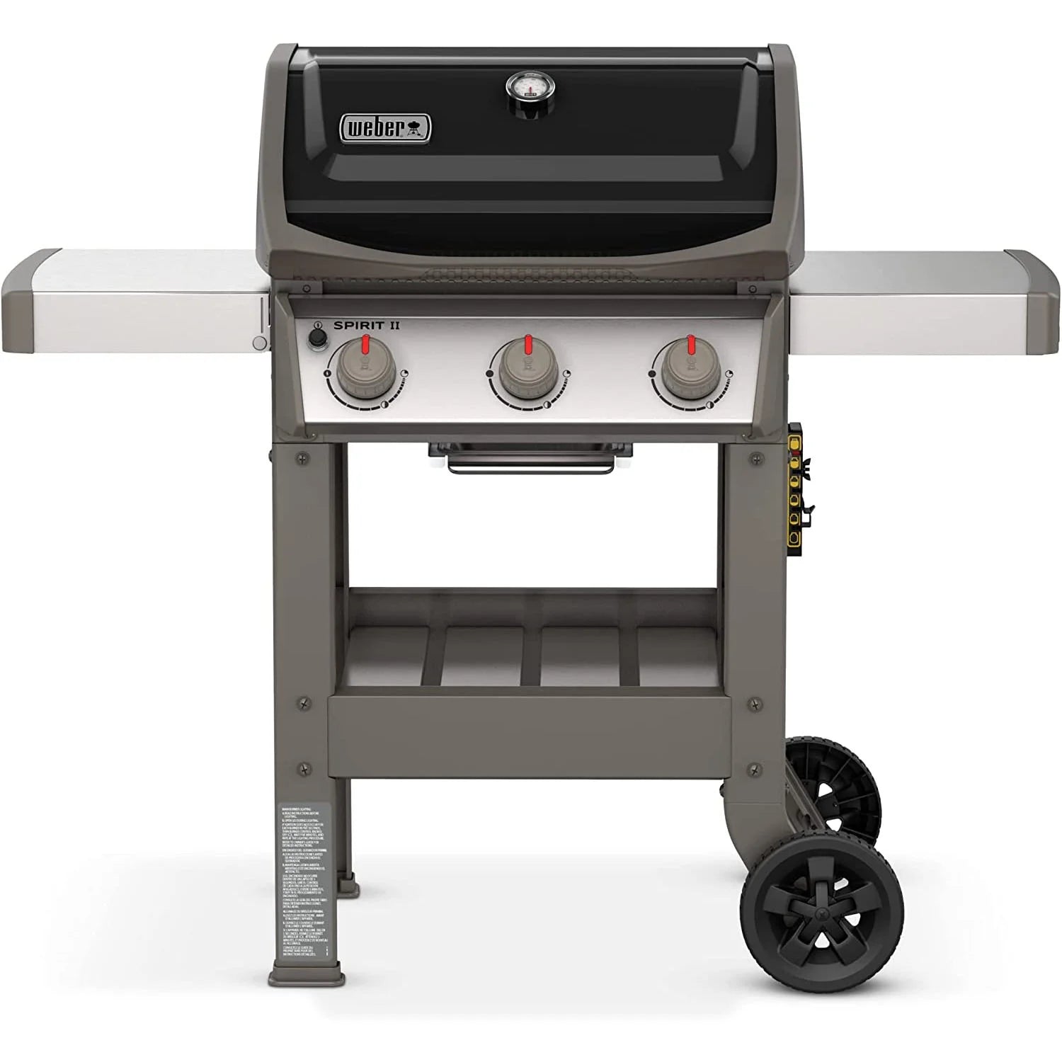 Weber Spirit II E-310 3-Burner Liquid Propane Grill, Black - (Open Box)