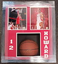 20x24 Auto Shadow Box W/Basketball - Dwight Howard Houston Basketball