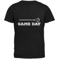 Game Day Lacrosse Black Youth T-Shirt - Youth Small