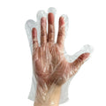 Clear TPE Vinal Food Service Disposable Gloves for Cleaning, Cooking, Food Handling, Kitchens, BBQ, 2 Mil, Powder Free, Choose Your Size: Small, Medium, Large, X-Large