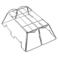 simhoa Campfire Cooking Stand, Stainless Steel, Versatile, Sturdy Pot Holder, Space-saving, Foldable, Grate, Grill Grates for Frying Pans
