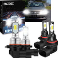 BMZONCC  For Honda Civic 2004-2015 LED Headlight Bulbs, 9005 HB3 High Beam and 9006 HB4 Low Beam,Pack of 4