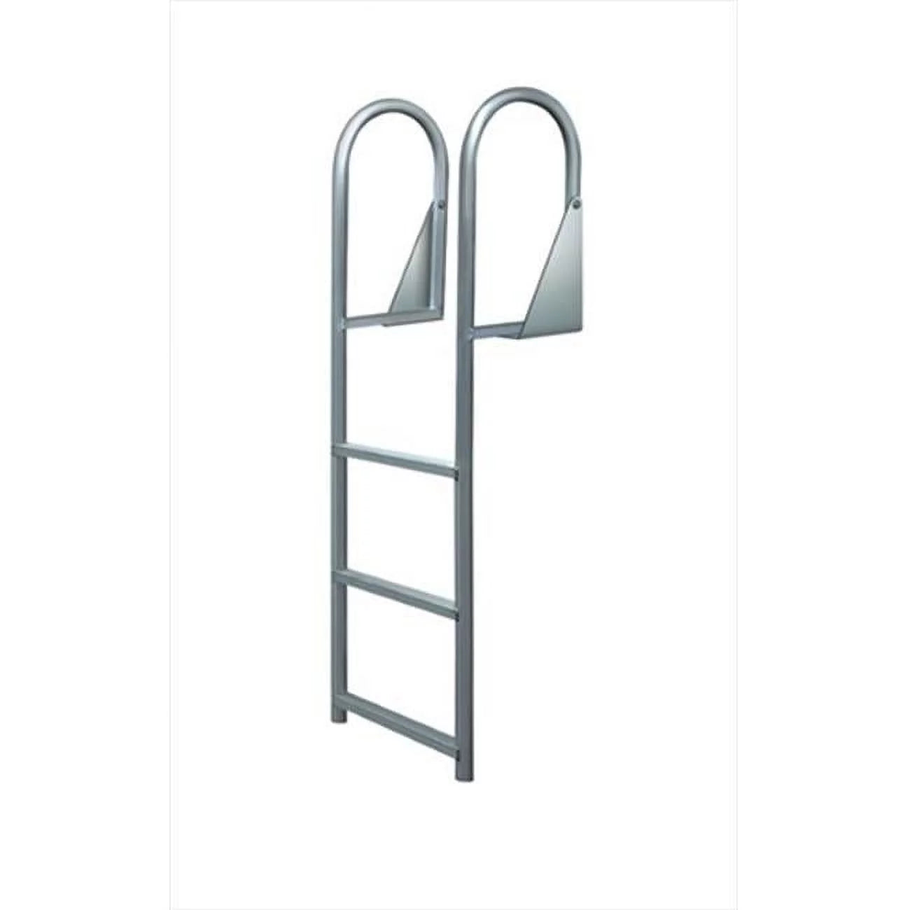 JIF Marine  3 Step Anodized Aluminum Swinging Dock Ladder