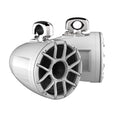 Wet Sounds REV 10 HD 10 Horn Loaded Compression Driver Tower Speakers with XZ Grills & Stainless Swivel Clamps, 300 Watts RMS, White, Pair