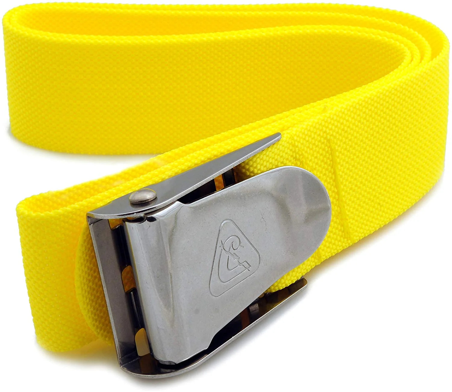 Cressi Nylon Weight Belt w/Metal Buckle, Yellow