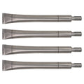 4-Pack BBQ Gas Grill Tube Burner Replacement Parts for Huntington 6962-67C - Compatible Barbeque Stainless Steel Pipe Burners