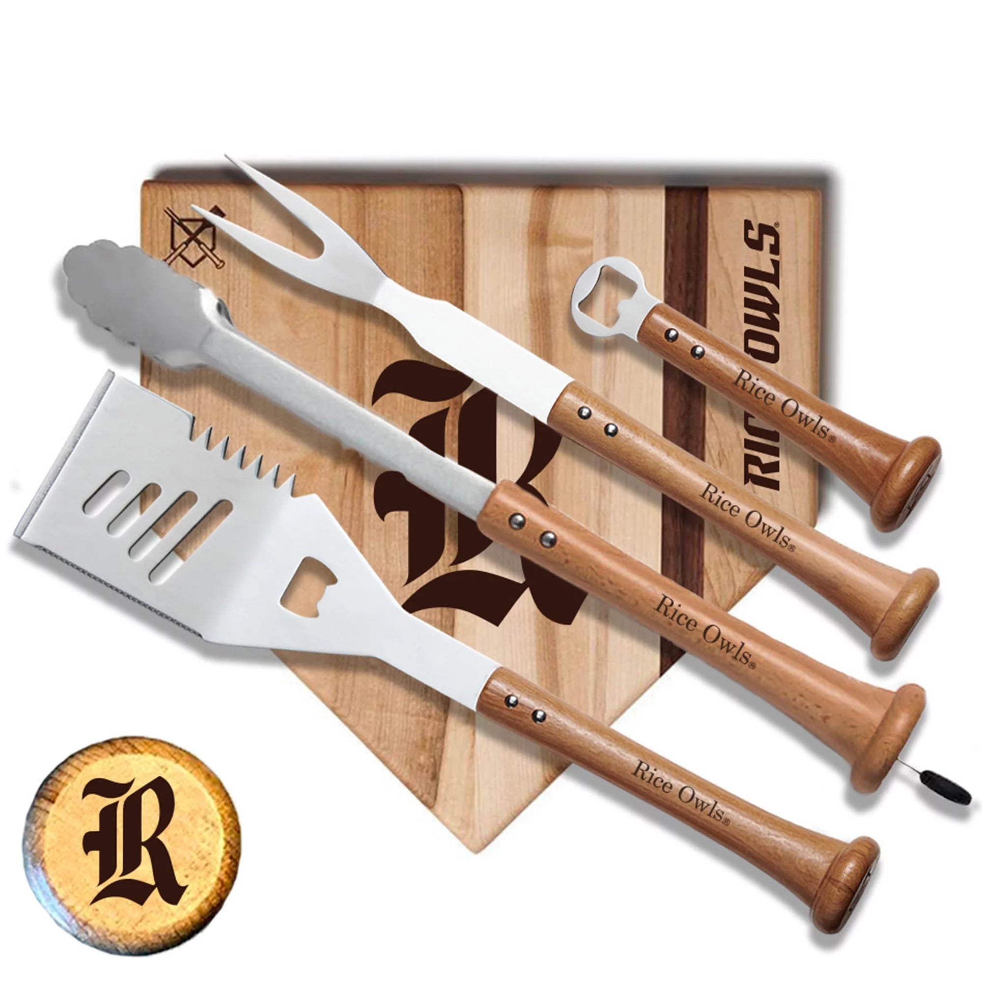 Baseball BBQ  Rice Owls 12 Grand Slam Combo Set