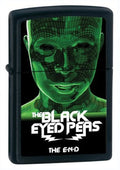 Zippo Lighter Black eyed Peas, Black Matte