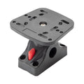 Extreme Max 3006.8664 Universal Fish Finder Head Unit Boat/Fishing Rod Holder Mount with Fixed Bracket (Square Mount)