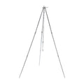 Yabuy Aluminum Alloy BBQ Tripod Frame with Chain and Hook, Portable Camping Tripod Stand