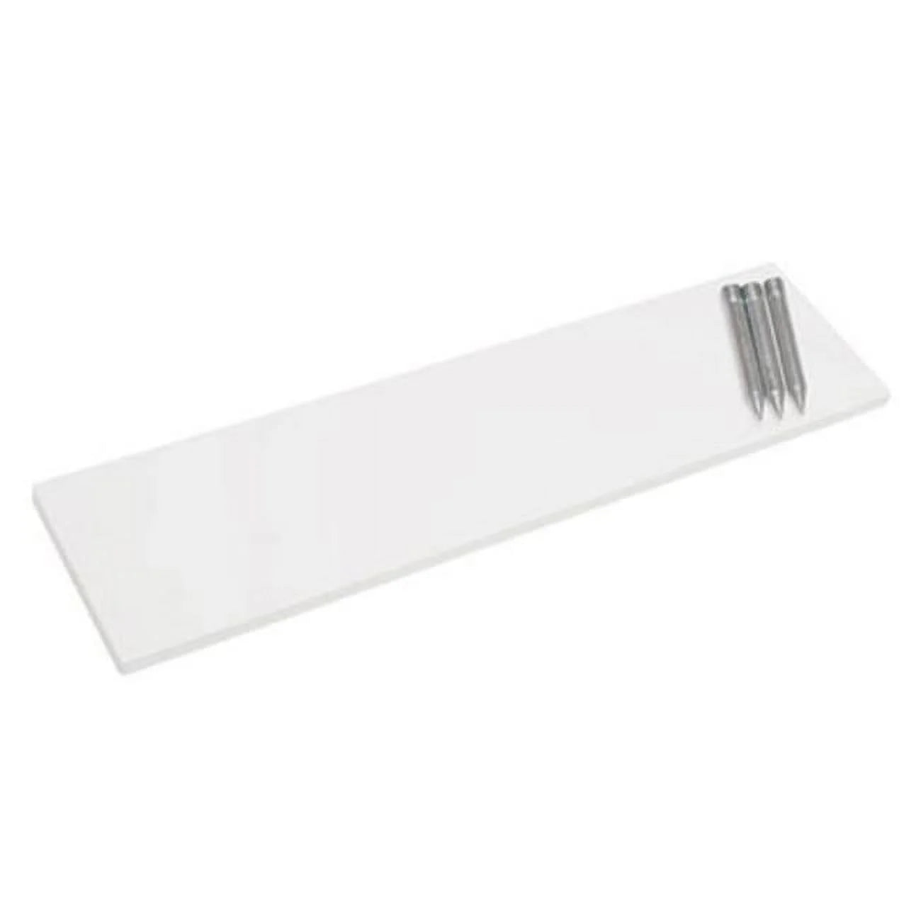 Champion Sports  Official Size Pitchers Plate, White