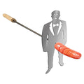 Toyfunny Steel Hot Dog Roasters Shaped Stainless Steel Camp Fire Roasting Stick