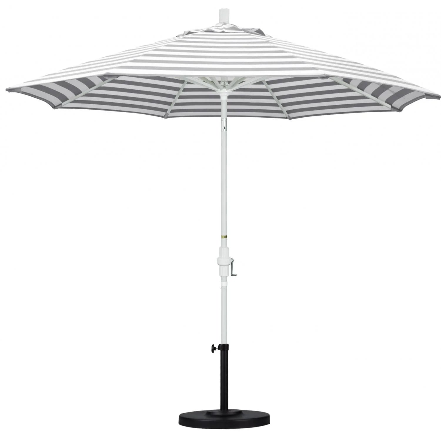 California Umbrella 9 ft. Olefin Aluminum Single Vent Tilt Market Umbrella