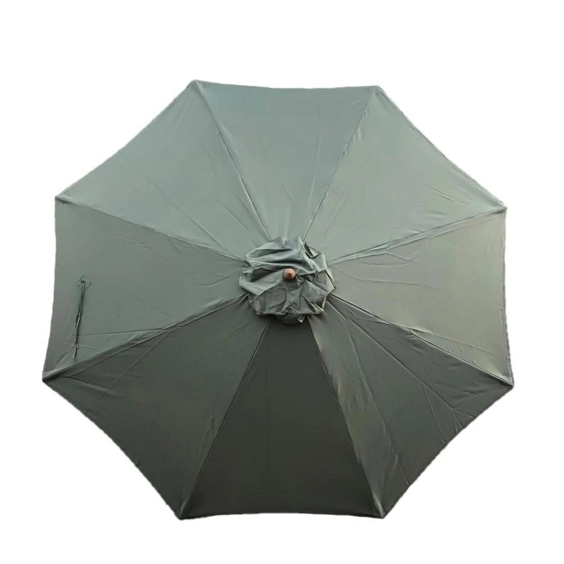 Covered Living 11ft Market Patio Umbrella 8 Rib Replacement Canopy in Sage Green