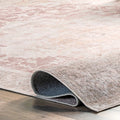 Brooklyn Rug Co  Callisto Vintage Medallion Machine Washable Area Rug 4' x 6' 4' x 6'