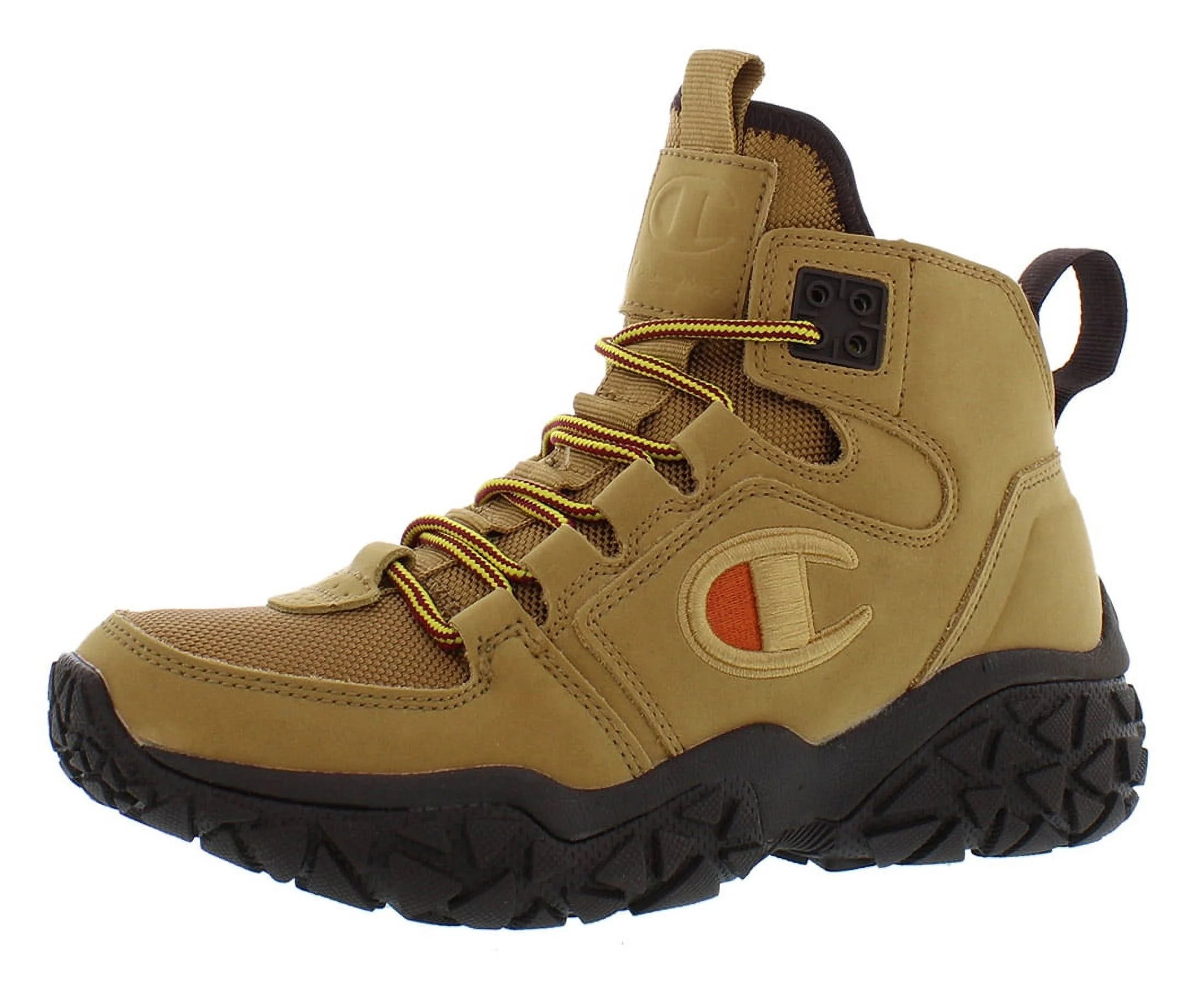 Champion Tank Grid Boys Shoes Size 4, Color: B Bottom/C Brown