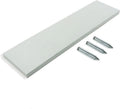 Cannon Sports Official Size Pitcher's Plate White Rubber with Metal Spikes 24x6x1