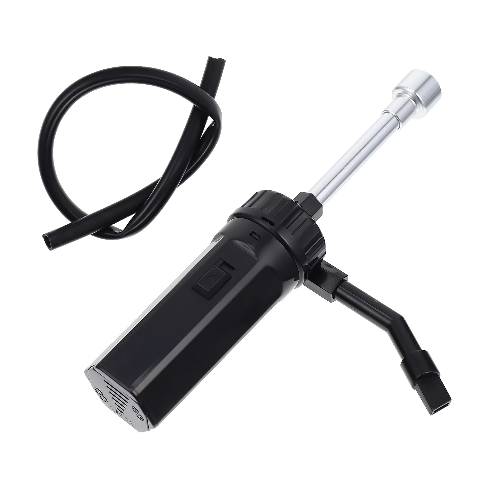 1 Pc Portable Smoker Reusable Salmon Smoker with Extension Tube (Black)