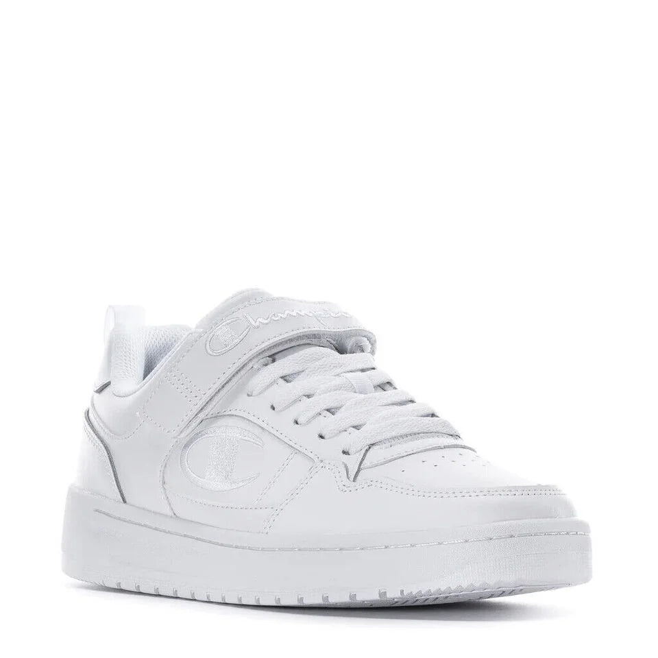 CHAMPION DROME 19 LEATHER TRAINERS SPORTS SNEAKERS MEN SHOES WHITE SIZE 7.5 NEW