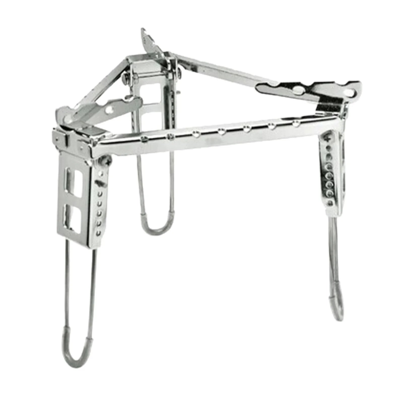figatia Triangular Rack, Grill Grates, Heavy Duty Multipurpose Stainless Steel Pot Stand for Camping, BBQ, Travel, Picnic