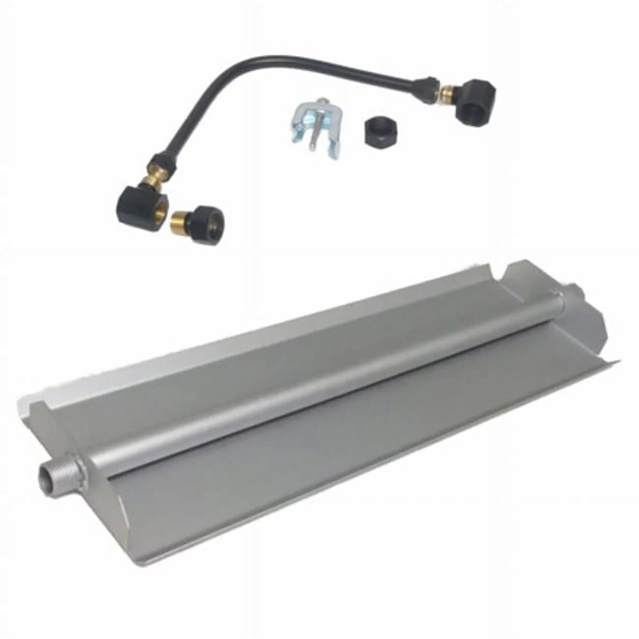 Tretco  30 in. Powder Coated Linear Burner Pan Kit - Natural Gas