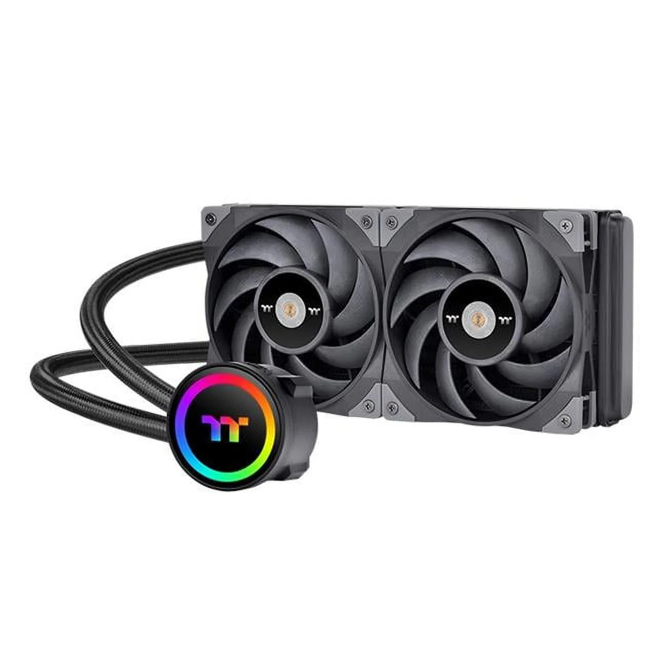 TOUGHLIQUID 240 ARGB Sync All-In-One Liquid Cooler - 4.72 in. Maximum Fan Diameter - 436.5 Gal & Min Maximum Airflow - 2000 Rpm - Liquid Cooler - 2510 - 4 Pin