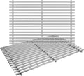 7639 Grill Grates for Weber Spirit I & II 300 Series Spirit E/S 310 320, 304 Stainless Steel Cooking Grates for Genesis Silver B/C, Genesis Gold B/C, Genesis Platinum B/C, 7638, 65906, 17.3