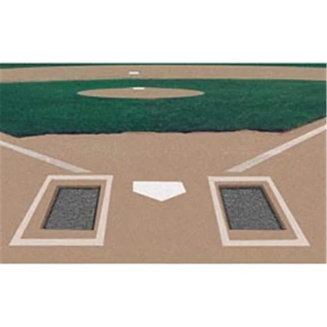 Rubber Batters Box Foundation-PR Baseball-Softball Field Equipment