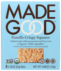 MADEGOOD VANILLA CRISPY SQUARES, 6 BARS