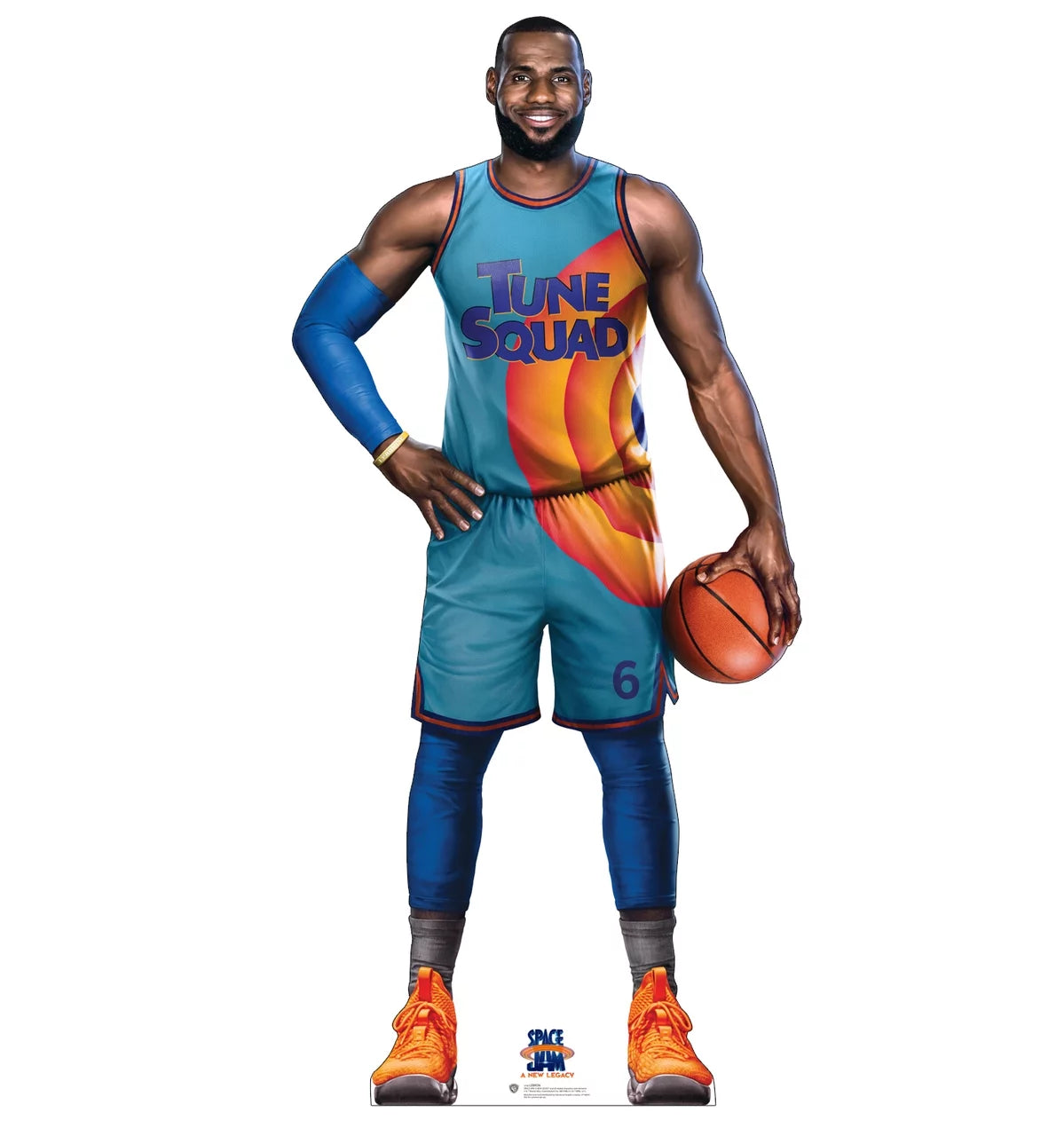 Cardboard People Lebron James Cardboard Stand-Up, 37 x 81