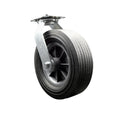 BBQ Smoker Grill Flat Free All Terrain Swivel Caster ¨C 10 Inch Easy Rolling, Maintenance Free Solid Rubber Wheel ¨C No Flat Industrial Grade Caster Wheel ¨C Service Caster Brand