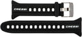 Cressi Watchband (black/green) for Nepto (Black/Black, Neon Black/Black)