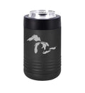 Can and Bottle Cooler Insulator Stainless Steel Double Wall Vacuum Insulated Beverage Drink Holder Great Lakes Michigan