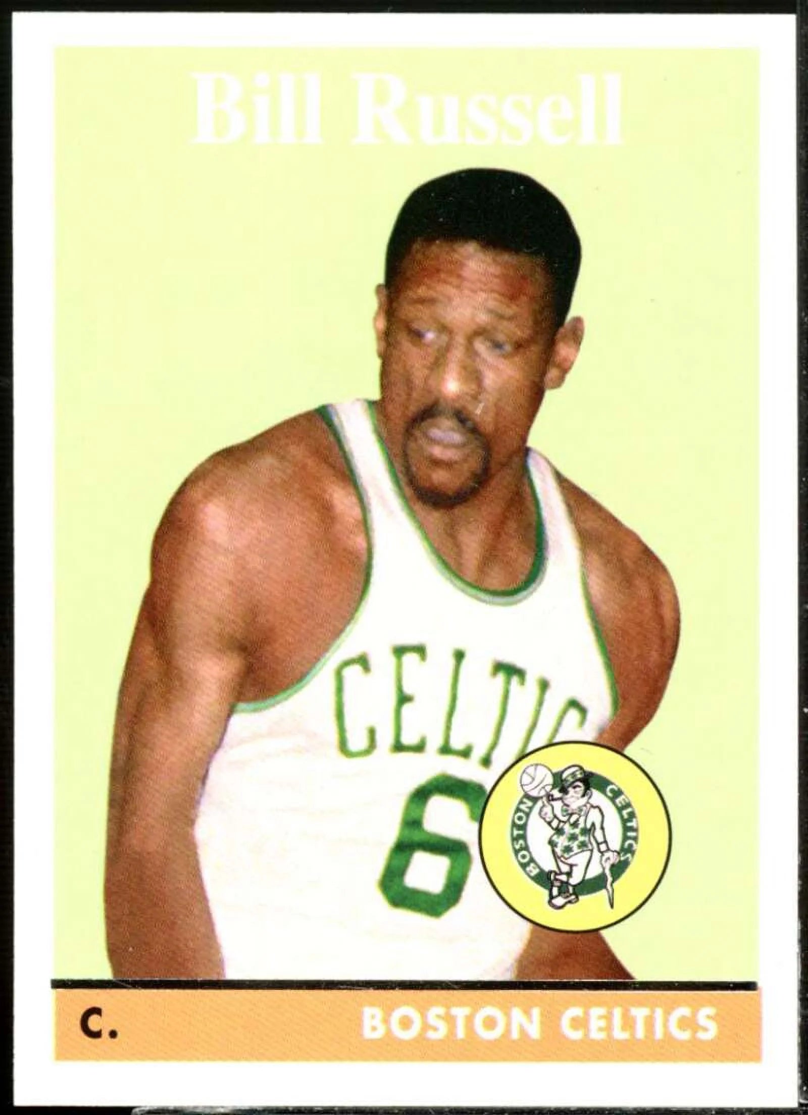 Bill Russell Card 2008-09 Topps 1958-59 Variations #175