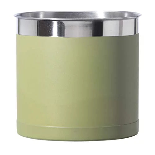 Oggi Steel Holder Utensil Crock, Jumbo, Olive - 7