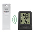 La Crosse Technology 308-1409BT-TBP Wireless Thermometer, Black, 32 to 122 deg F, Each