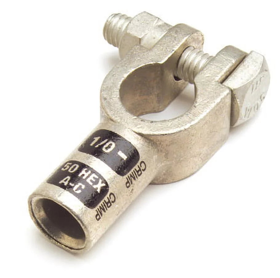 Grote 82-9059 Copper Die Cast Clamp Barrel, Positive 2/O Gauge