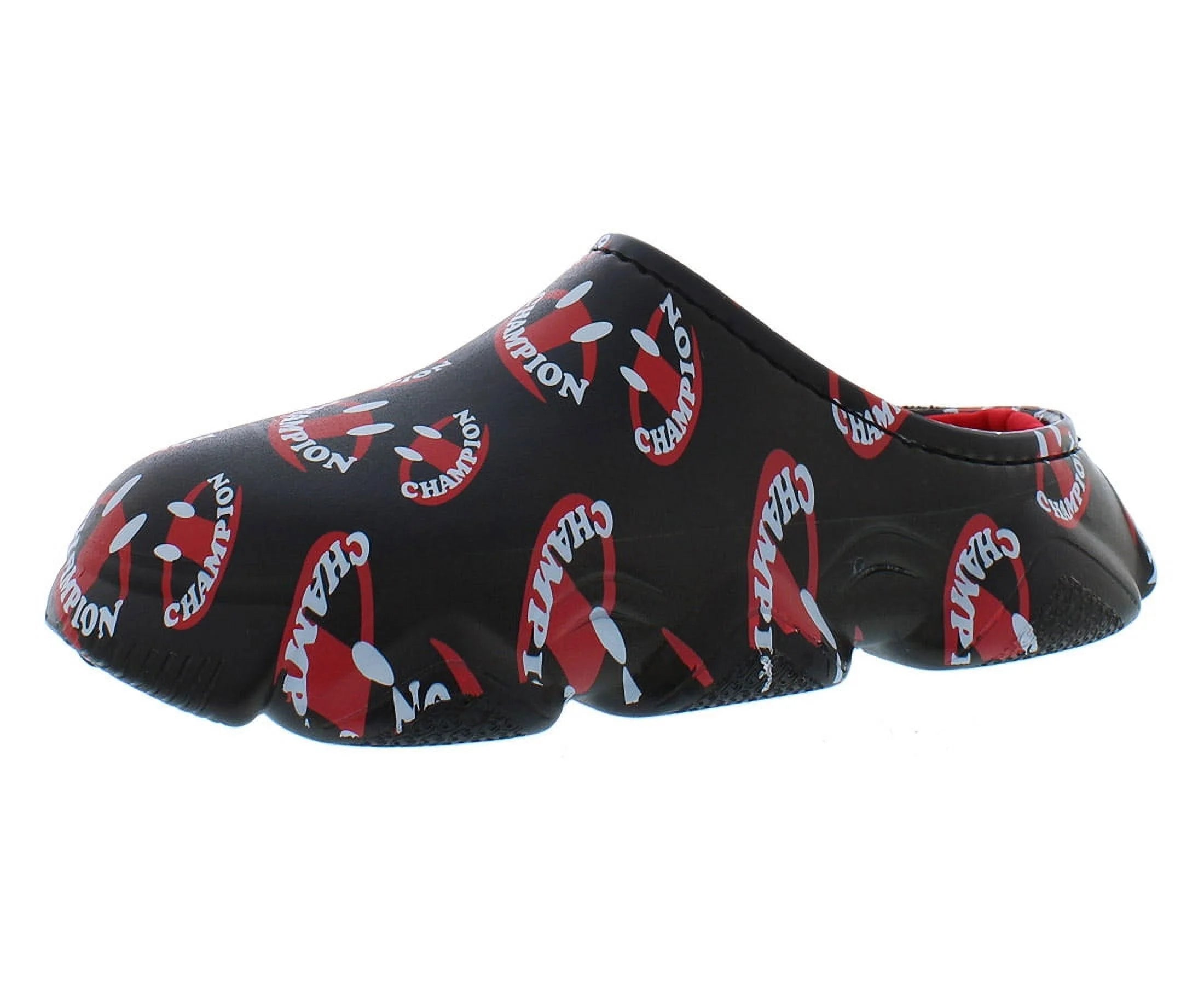 Champion Super Meloso Smile GS Boys Shoes Size 5, Color: Black/Scarlet