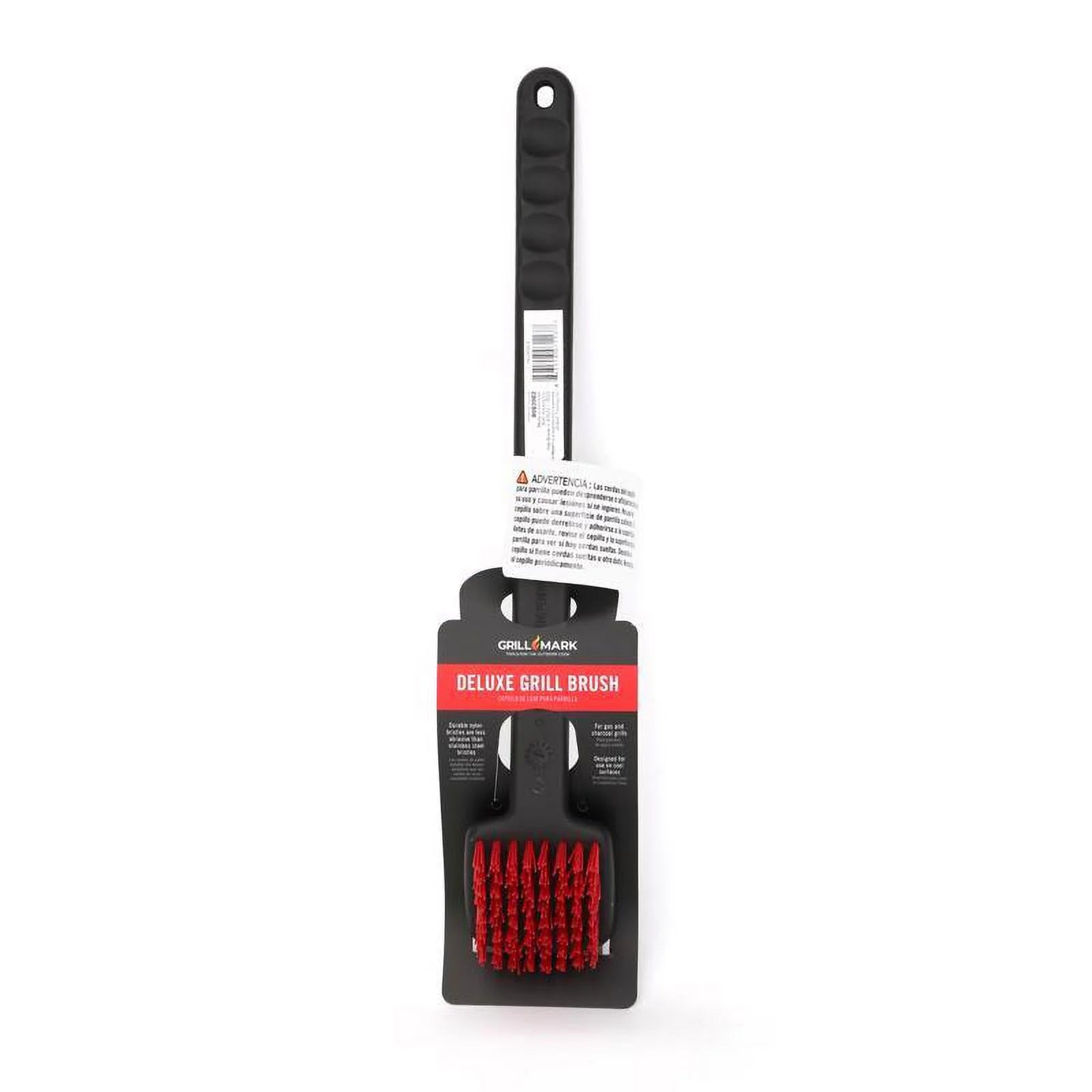 1 Pc, Grill Mark Grill Brush With Scraper 18 In. L 1 Pk
