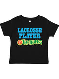 Inktastic Lacrosse Player in Training Boys or Girls Toddler T-Shirt
