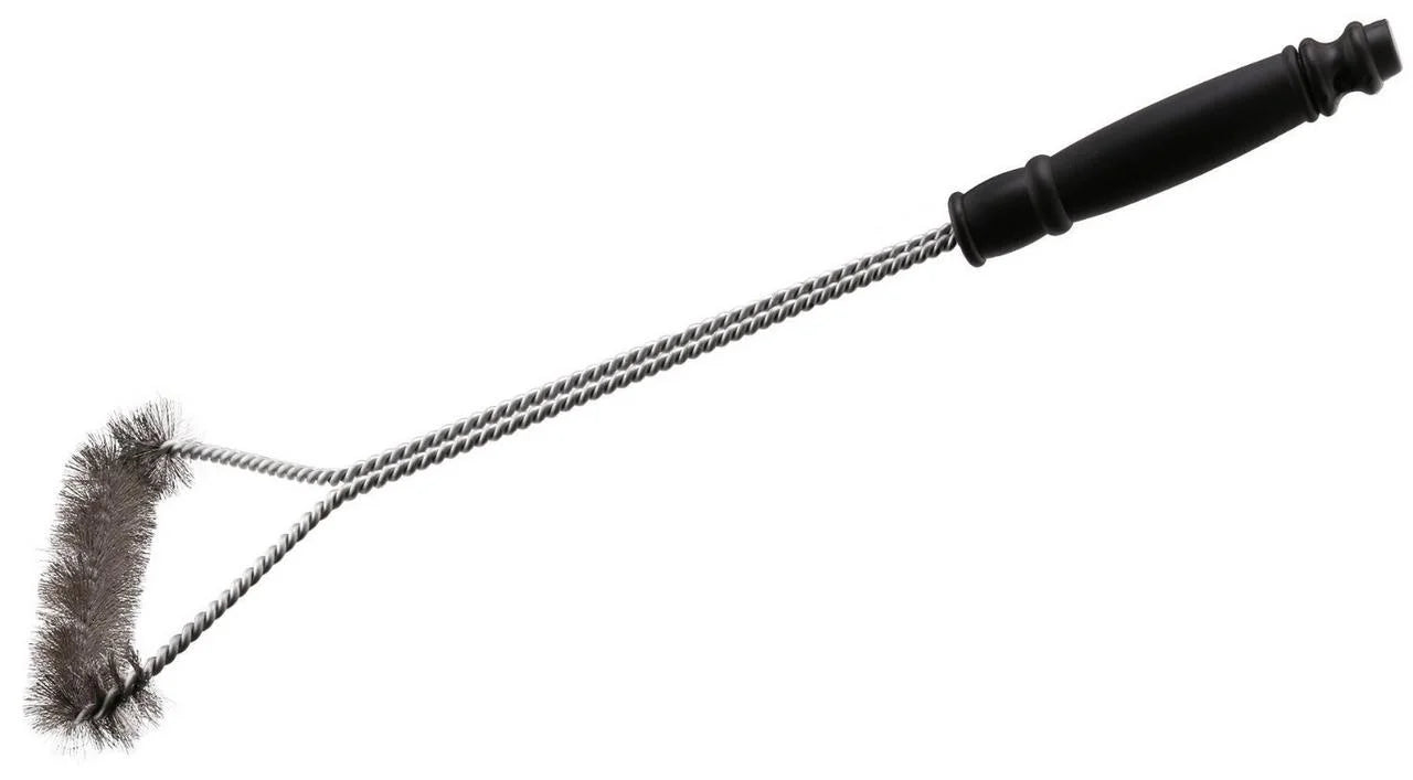 Estilo Long BBQ Grill Cleaning Brush with Stainless Steel Bristles, 18
