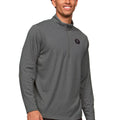 Men's Antigua Heather Charcoal Inter Miami CF Primary Team Logo Epic Quarter-Zip Pullover Top