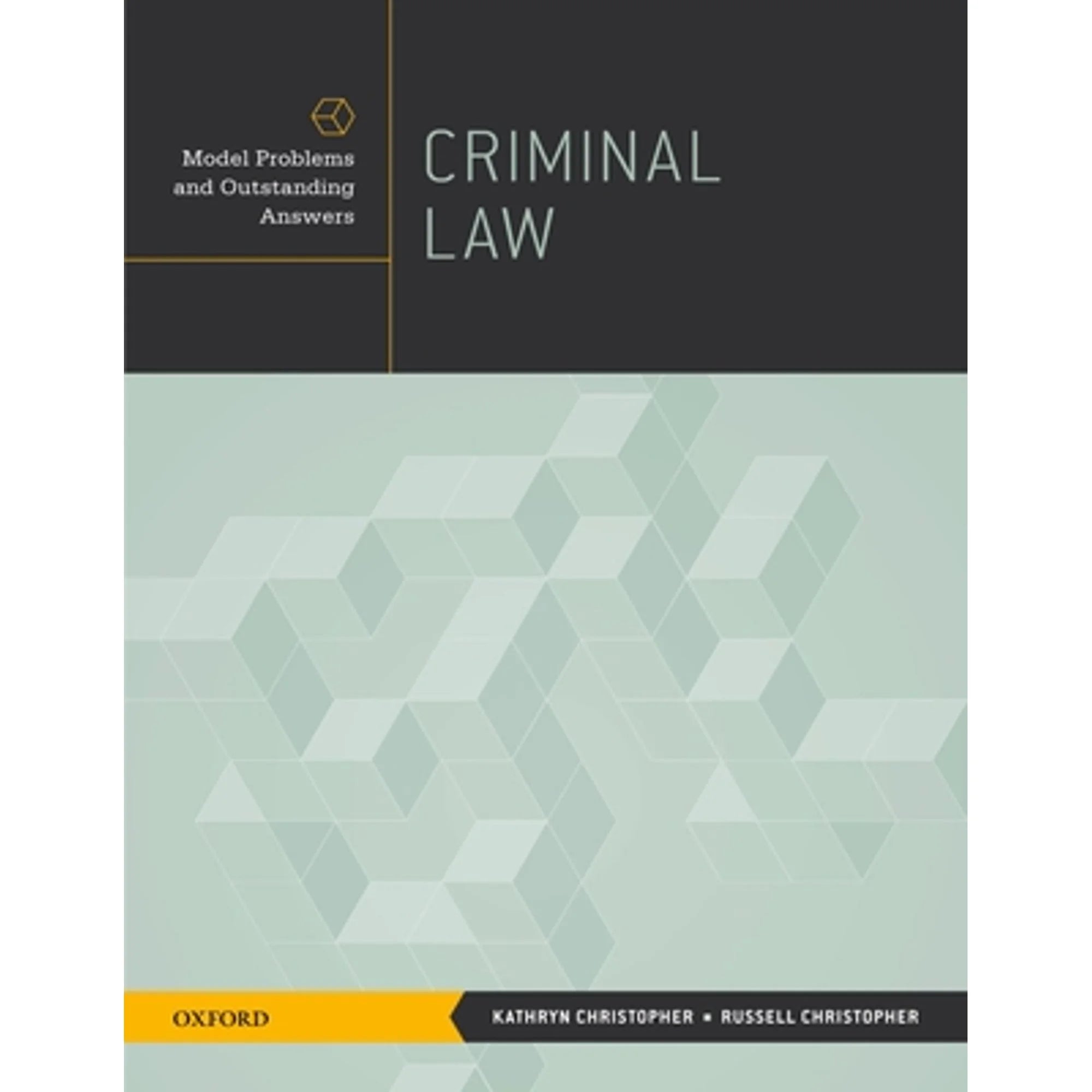Pre-Owned Criminal Law (Paperback 9780195391770) by Kathryn Christopher, Russell Christopher