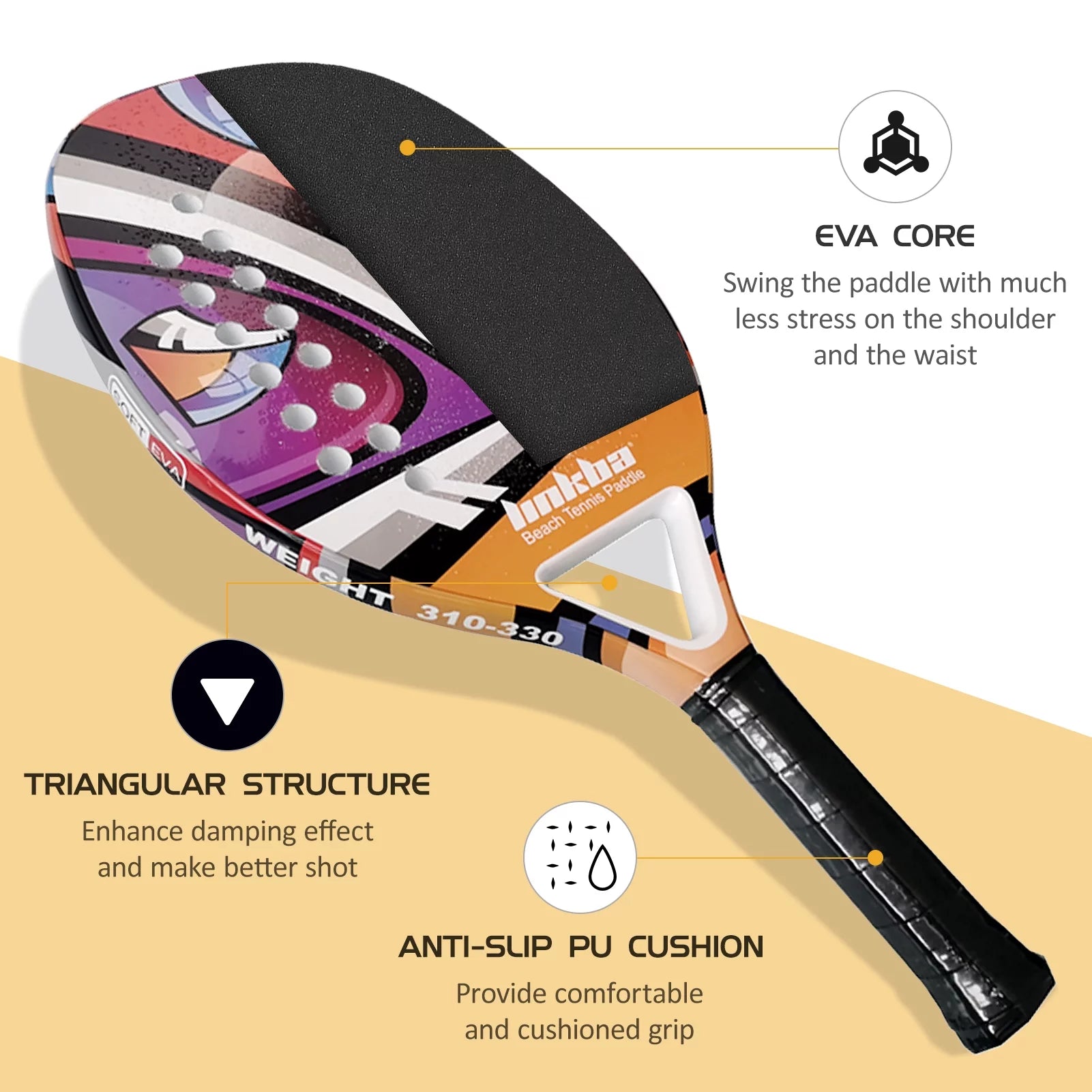 LINKBA Tennis Racket,Tennis With Cushion With Cushion Indoor Cushion Indoor And Indoor AndEryue Huiop