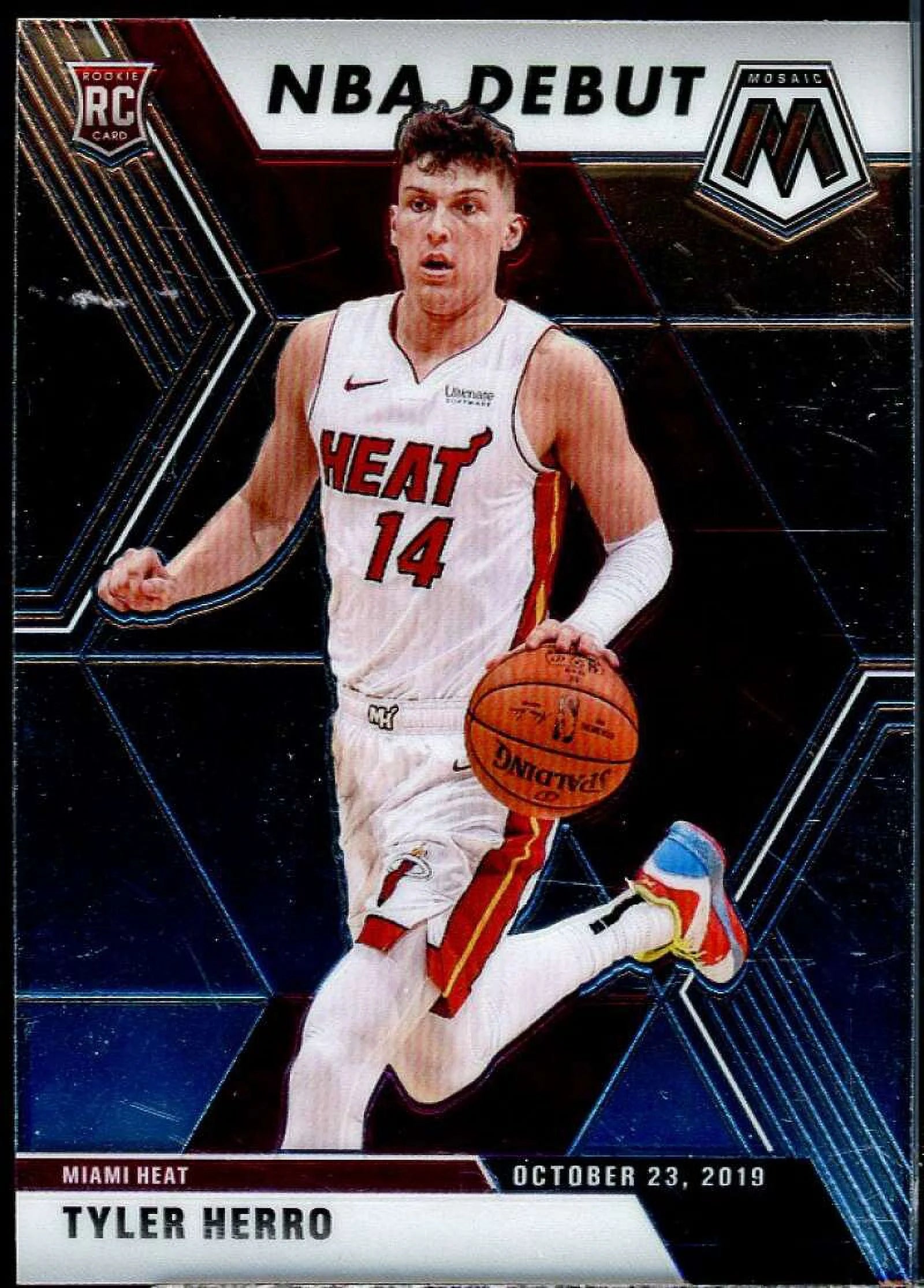 Tyler Herro Rookie Card 2019-20 Panini Mosaic #280