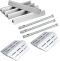 7620 Flavorizer Bars 65505 Heat Deflector 62752 Burner Tube for Weber Genesis Grill Parts E-310 E-320 E-330 S-330 Grill Replacement Parts Sear Burner Part Flavor Bars Front Control