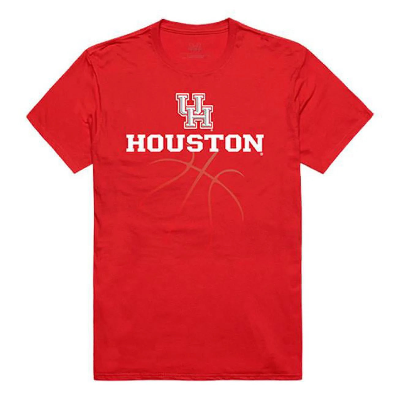 University of Houston Basketball Tee for Men - Red - Extra Large