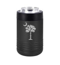Can and Bottle Cooler Insulator Stainless Steel Double Wall Vacuum Insulated Beverage Drink Holder Palmetto Tree South Carolina Palm Moon