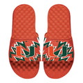 Men's ISlide Orange Miami Hurricanes High Energy Slide Sandals